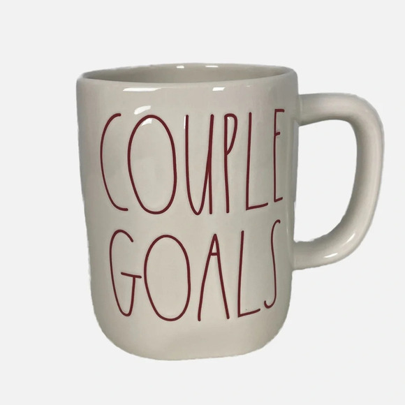 Rae Dunn Couple Goals Coffee Tea Mug Artisan Collection by Magenta EUC - Picture 9 of 9